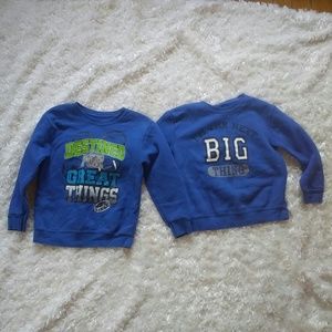 Garanimals size 5T boys long sleeve shirts